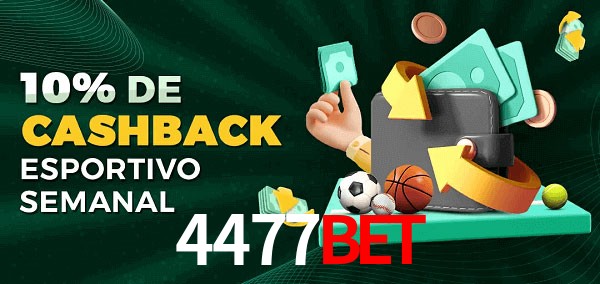 10% de bônus de cashback na 4477bet